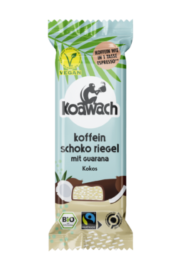 koawach Koffein Schoko Riegel Kokos 12 x 40g
