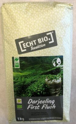 Ökotopia  Echt Bio Teeaktion Darjeeling First Flush kbA 1kg