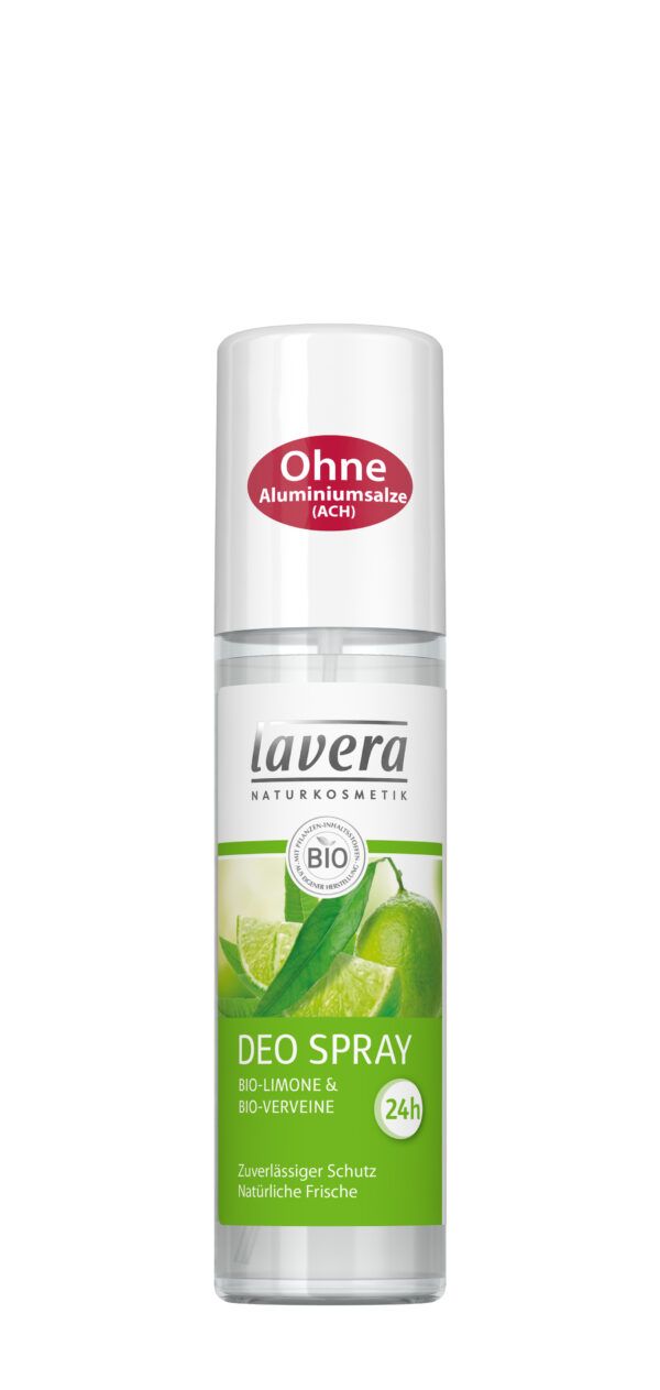 lavera Deo Spray Bio-Limone & Bio-Verveine 4 x 75ml