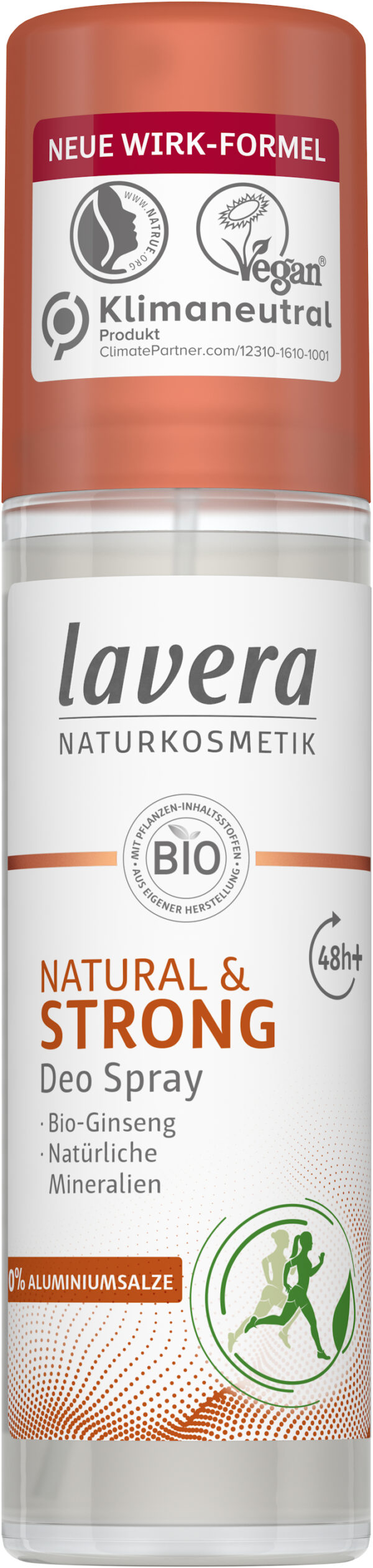 lavera Deo Spray NATURAL & STRONG 4 x 75ml