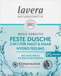 lavera Feste Dusche 2 in 1 basis sensitiv Hydro Feeling 50g