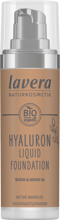 lavera Hyaluron Liquid Foundation -Warm Almond 06- 30ml