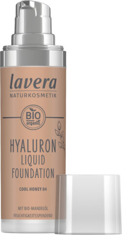 lavera Hyaluron Liquid Foundation -Cool Honey 04- 30ml