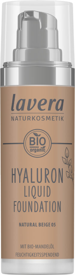 lavera Hyaluron Liquid Foundation -Natural Beige 05- 30ml