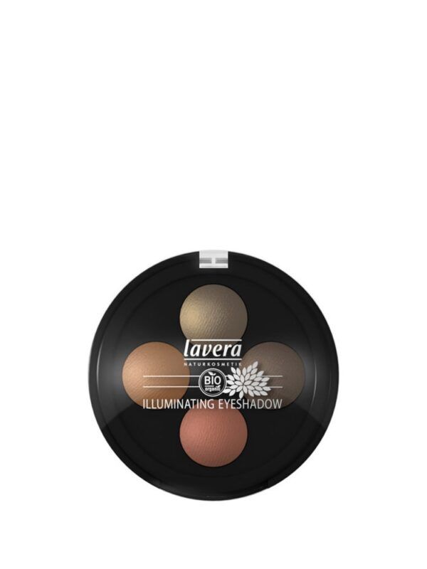 lavera Illuminating Eyeshadow Quattro - Indian Dream 03 0,8g