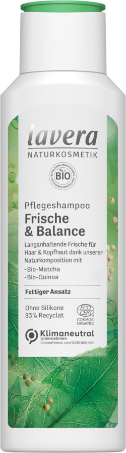 lavera Pflegeshampoo Frische & Balance 250ml