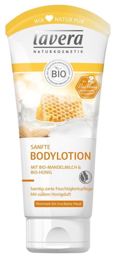 lavera Sanfte Bodylotion Bio-Mandelmilch & Bio-Honig 200ml
