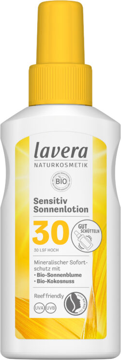 lavera Sensitiv Sonnenlotion LSF 30 100ml