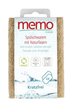 memo AG memo Spülschwämme "kratzfrei", 2 Stk. 12 x 2 Stück