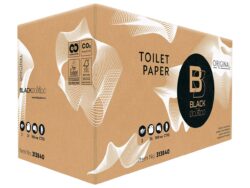 memo Handelsware BlackSatino Toilettenpapier Kompaktrollen, 24 Stk. 1 Stück