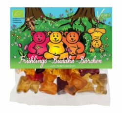 mind sweets Frühlings-Buddha-Bärchen, Einzelpackung 10 x 75g