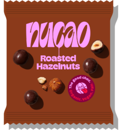 nucao nuts Roasted Hazelnuts (organic) - single 8 x 70g