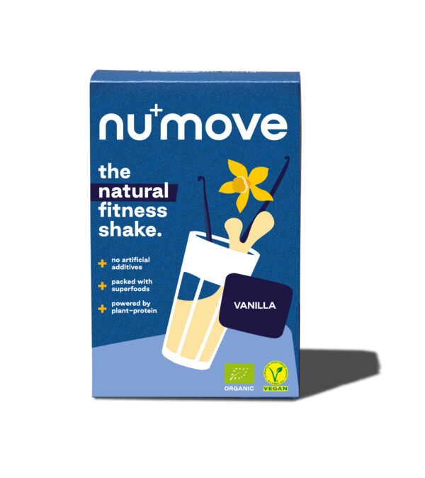 numove the natural fitness shake - Vanilla 3 x 200g