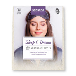 sensena Naturkosmetik Aromabadekissen "Sleep and Dream" 12 x 60g