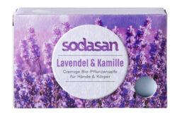 sodasan Stückseife Lavendel & Kamille 12 x 100g