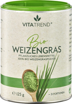 vitatrend 100 % Bio Weizengraspulver 125g